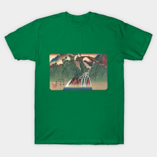 Bridge Over the Ina River at Nojiri T-Shirt